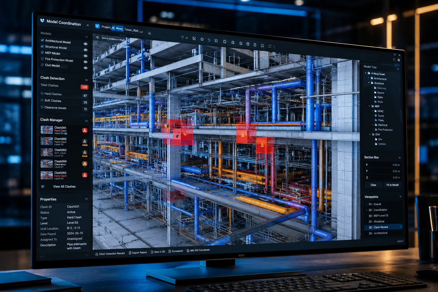 BIM Clash Detection Explained